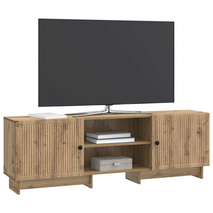 Cabinet TV Stejar Artizanal 150 x 31 x 50 cm Lemn prelucrat - WALTI WALTI