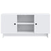 Cabinet TV 102 x 34,5 x 50 cm Alb Lemn prelucrat - WALTI WALTI