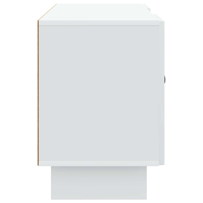Cabinet TV 102 x 34,5 x 50 cm Alb Lemn prelucrat - WALTI WALTI
