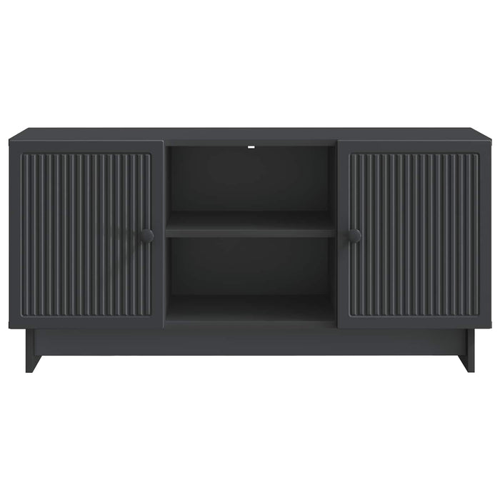 Cabinet TV Negru 102 x 34,5 x 50 cm Lemn compozit - WALTI WALTI
