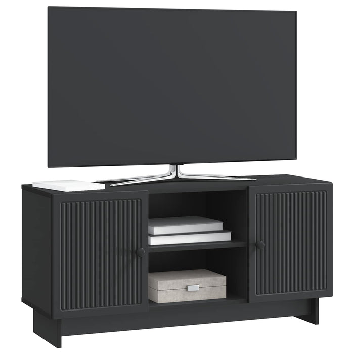 Cabinet TV Negru 102 x 34,5 x 50 cm Lemn compozit - WALTI WALTI