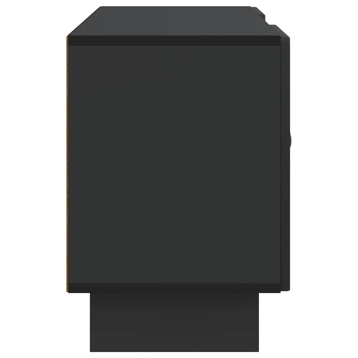 Cabinet TV Negru 102 x 34,5 x 50 cm Lemn compozit - WALTI WALTI