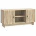 Cabinet TV Stejar Sonoma 102 x 34,5 x 50 cm Lemn compozit - WALTI WALTI