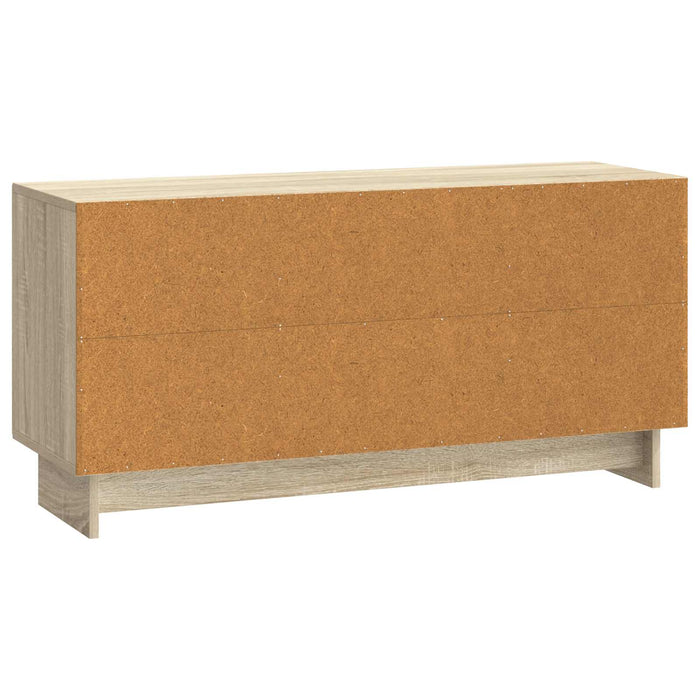 Cabinet TV Stejar Sonoma 102 x 34,5 x 50 cm Lemn compozit - WALTI WALTI