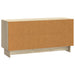 Cabinet TV Stejar Sonoma 102 x 34,5 x 50 cm Lemn compozit - WALTI WALTI