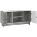 Cabinet TV Gri din beton 102 x 34,5 x 50 cm Lemn compozit - WALTI WALTI