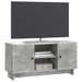 Cabinet TV Gri din beton 102 x 34,5 x 50 cm Lemn compozit - WALTI WALTI
