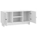 Cabinet TV Alb lucios 102 x 34,5 x 50 cm Lemn compozit - WALTI WALTI