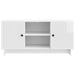 Cabinet TV Alb lucios 102 x 34,5 x 50 cm Lemn compozit - WALTI WALTI