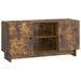 Cabinet TV Stejar fumuriu 102 x 34,5 x 50 cm Lemn compozit - WALTI WALTI