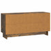 Cabinet TV Stejar fumuriu 102 x 34,5 x 50 cm Lemn compozit - WALTI WALTI