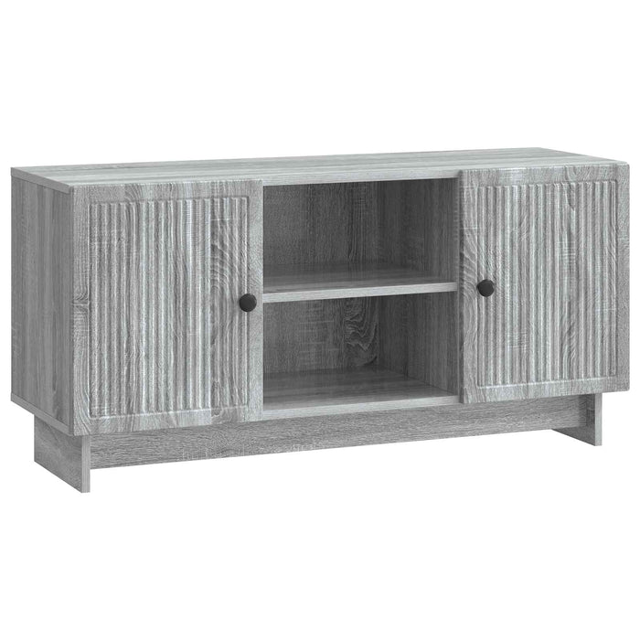 Cabinet TV Gri Sonoma 102 x 34,5 x 50 cm Lemn compozit - WALTI WALTI
