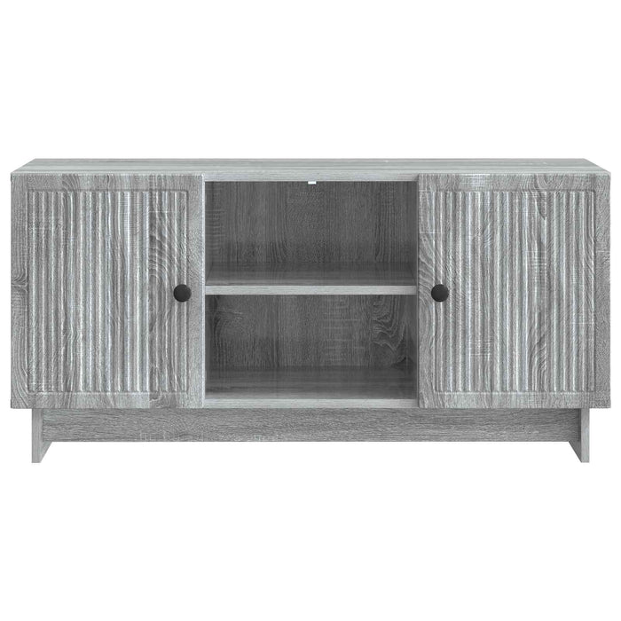 Cabinet TV Gri Sonoma 102 x 34,5 x 50 cm Lemn compozit - WALTI WALTI