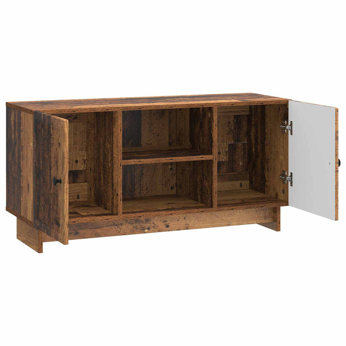 Cabinet TV Lemn vechi 102 x 34,5 x 50 cm Lemn compozit - WALTI WALTI