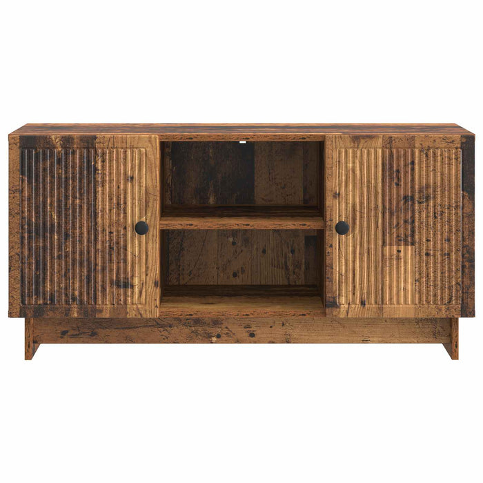Cabinet TV Lemn vechi 102 x 34,5 x 50 cm Lemn compozit - WALTI WALTI