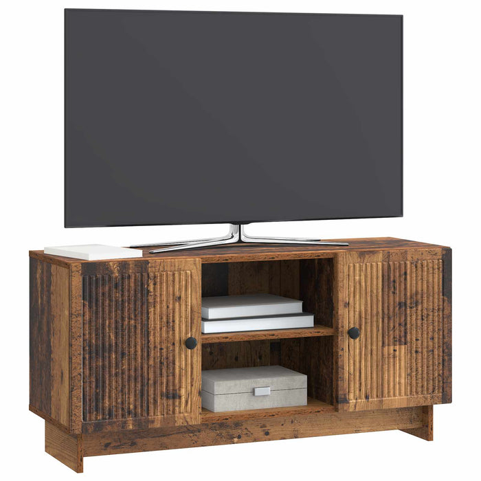 Cabinet TV Lemn vechi 102 x 34,5 x 50 cm Lemn compozit - WALTI WALTI