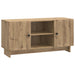 Cabinet TV Stejar Artizanal 102 x 34,5 x 50 cm Lemn compozit - WALTI WALTI