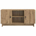 Cabinet TV Stejar Artizanal 102 x 34,5 x 50 cm Lemn compozit - WALTI WALTI