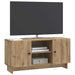 Cabinet TV Stejar Artizanal 102 x 34,5 x 50 cm Lemn compozit - WALTI WALTI
