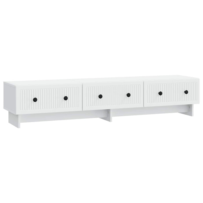 Cabinet TV cu sertar Alb 147 x 34,5 x 30 cm Lemn prelucrat - WALTI WALTI
