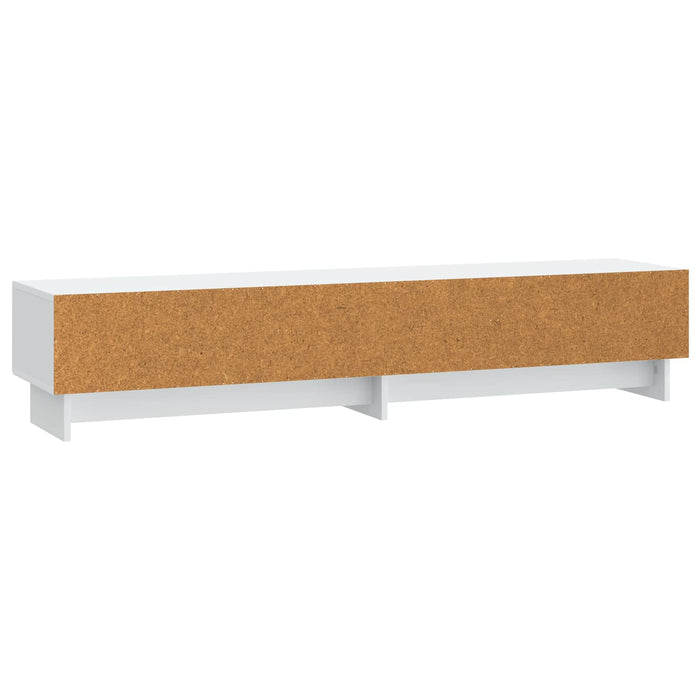 Cabinet TV cu sertar Alb 147 x 34,5 x 30 cm Lemn prelucrat - WALTI WALTI