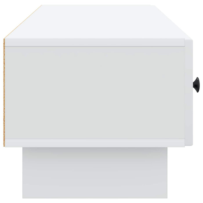 Cabinet TV cu sertar Alb 147 x 34,5 x 30 cm Lemn prelucrat - WALTI WALTI