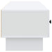 Cabinet TV cu sertar Alb 147 x 34,5 x 30 cm Lemn prelucrat - WALTI WALTI