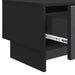 Cabinet TV cu sertar Negru 147 x 34,5 x 30 cm Lemn prelucrat - WALTI WALTI