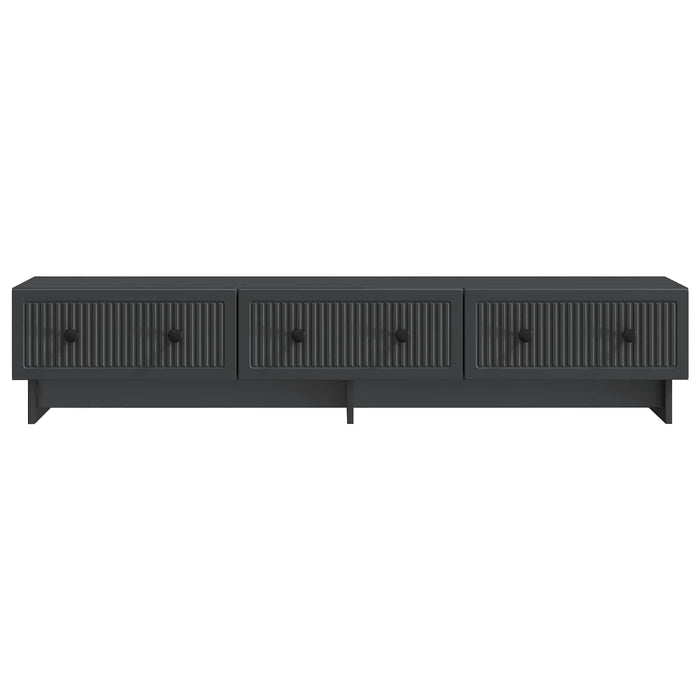 Cabinet TV cu sertar Negru 147 x 34,5 x 30 cm Lemn prelucrat - WALTI WALTI