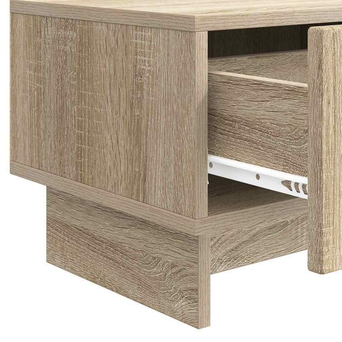 Cabinet TV Stejar Sonoma 147 x 34,5 x 30 cm Lemn prelucrat - WALTI WALTI