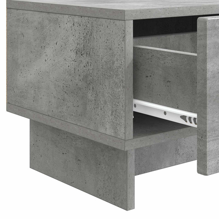 Cabinet TV Gri Beton 147 x 34,5 x 30 cm Lemn prelucrat - WALTI WALTI