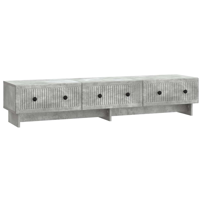 Cabinet TV Gri Beton 147 x 34,5 x 30 cm Lemn prelucrat - WALTI WALTI