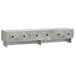 Cabinet TV Gri Beton 147 x 34,5 x 30 cm Lemn prelucrat - WALTI WALTI