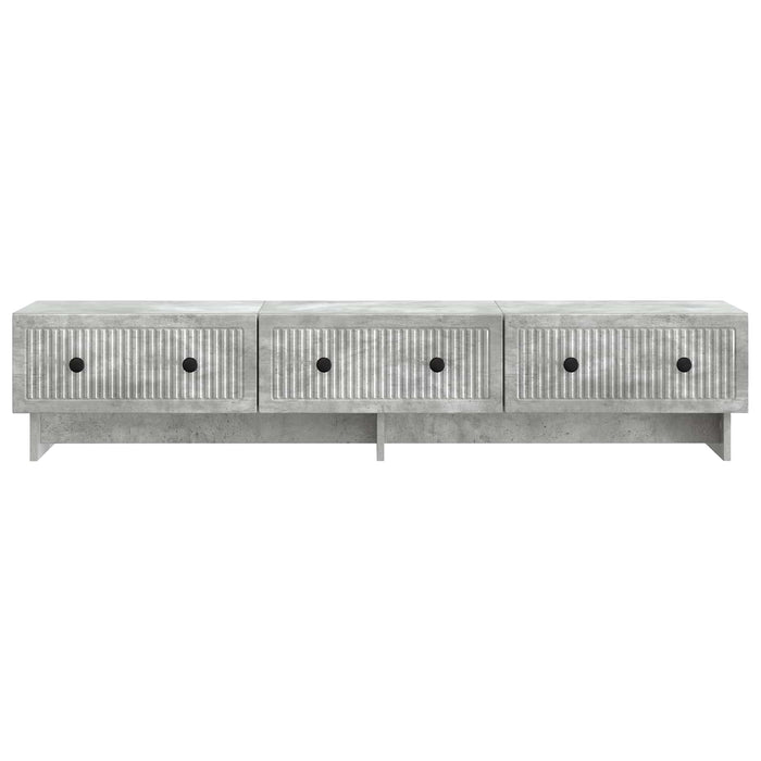 Cabinet TV Gri Beton 147 x 34,5 x 30 cm Lemn prelucrat - WALTI WALTI