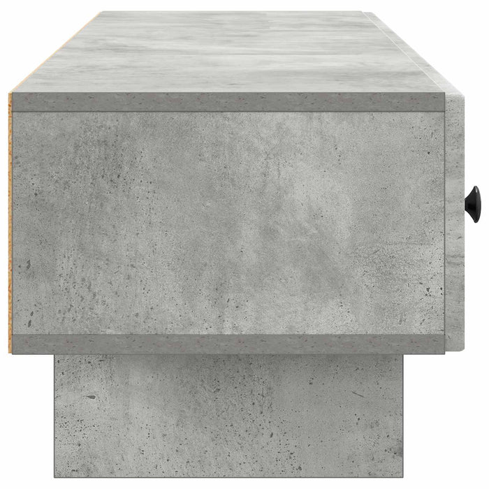 Cabinet TV Gri Beton 147 x 34,5 x 30 cm Lemn prelucrat - WALTI WALTI