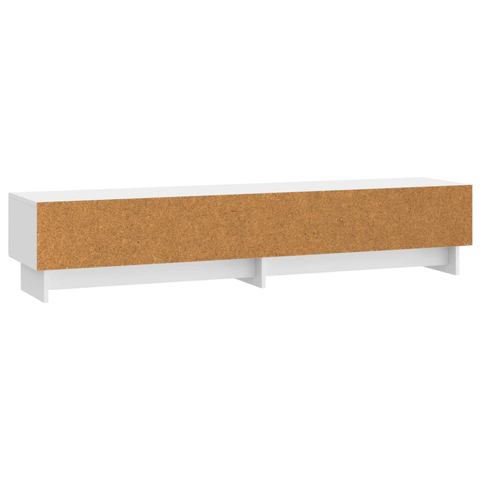 Cabinet TV Alb foarte lucios 147 x 34,5 x 30 cm Lemn prelucrat - WALTI WALTI