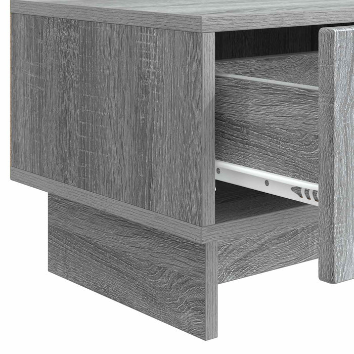 Cabinet TV Sonoma gri 147 x 34,5 x 30 cm Lemn prelucrat - WALTI WALTI