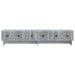 Cabinet TV Sonoma gri 147 x 34,5 x 30 cm Lemn prelucrat - WALTI WALTI
