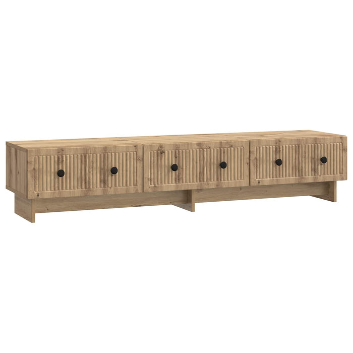 Cabinet TV Stejar Artizanal 147 x 34,5 x 30 cm Lemn prelucrat - WALTI WALTI