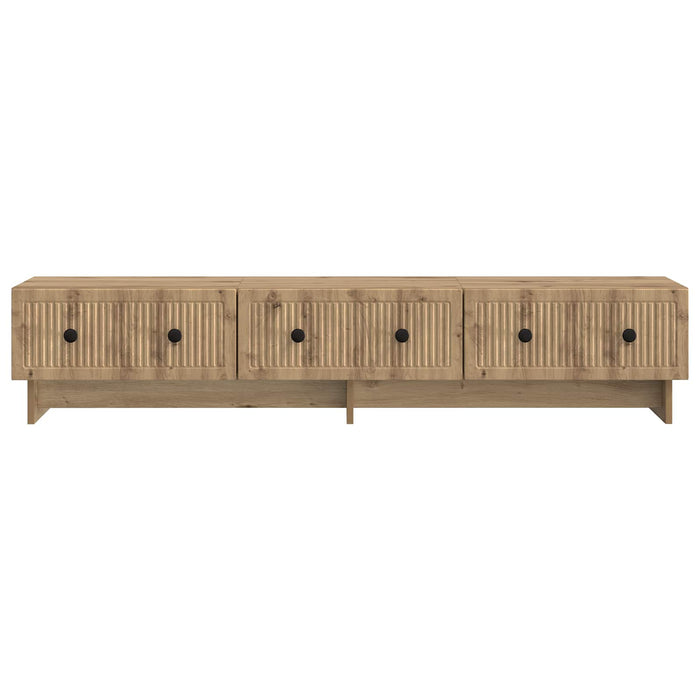 Cabinet TV Stejar Artizanal 147 x 34,5 x 30 cm Lemn prelucrat - WALTI WALTI