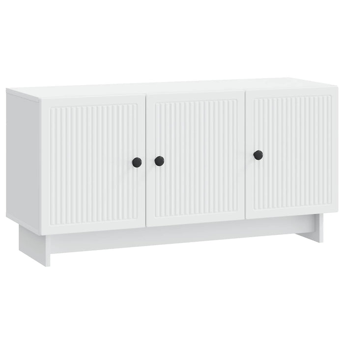 Cabinet TV Alb 99 x 34,5 x 50 cm Lemn prelucrat - WALTI WALTI