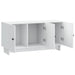 Cabinet TV Alb 99 x 34,5 x 50 cm Lemn prelucrat - WALTI WALTI