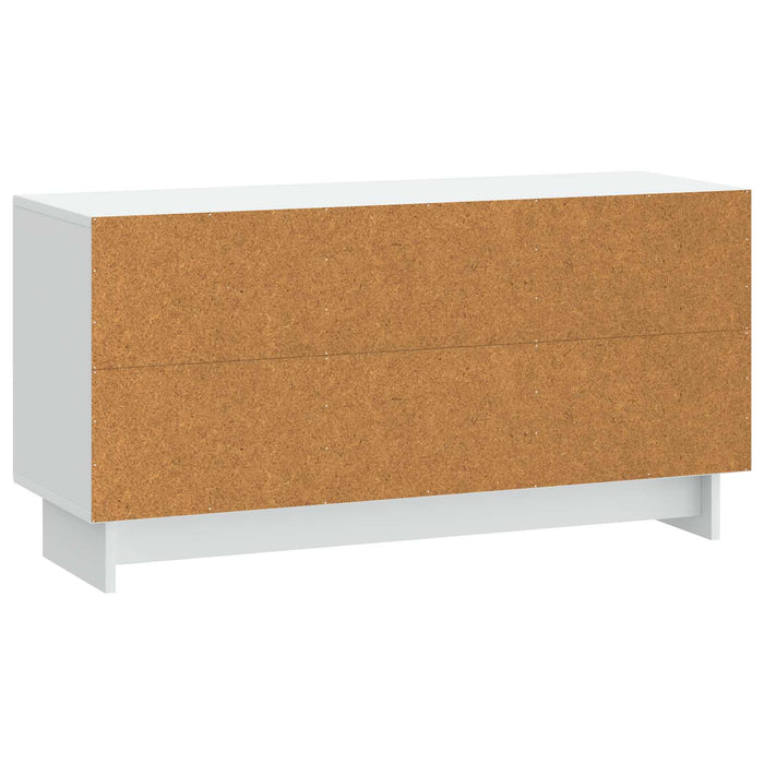 Cabinet TV Alb 99 x 34,5 x 50 cm Lemn prelucrat - WALTI WALTI