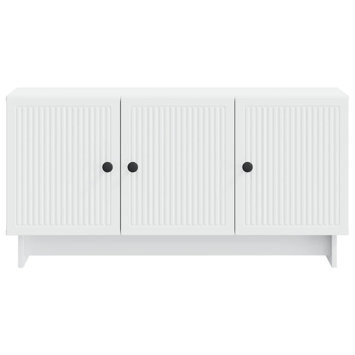 Cabinet TV Alb 99 x 34,5 x 50 cm Lemn prelucrat - WALTI WALTI
