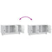Cabinet TV Alb 99 x 34,5 x 50 cm Lemn prelucrat - WALTI WALTI