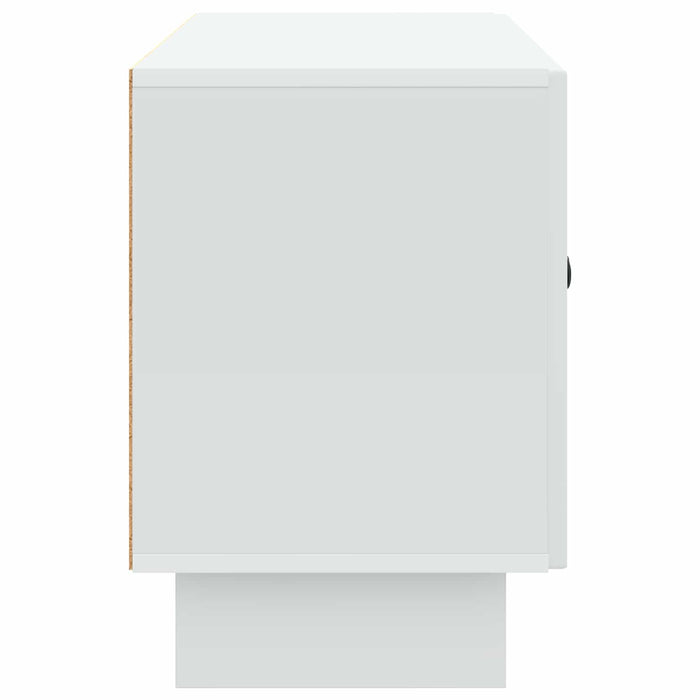 Cabinet TV Alb 99 x 34,5 x 50 cm Lemn prelucrat - WALTI WALTI