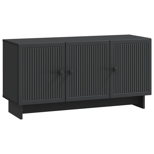 Cabinet TV Negru 99 x 34,5 x 50 cm Lemn prelucrat - WALTI WALTI