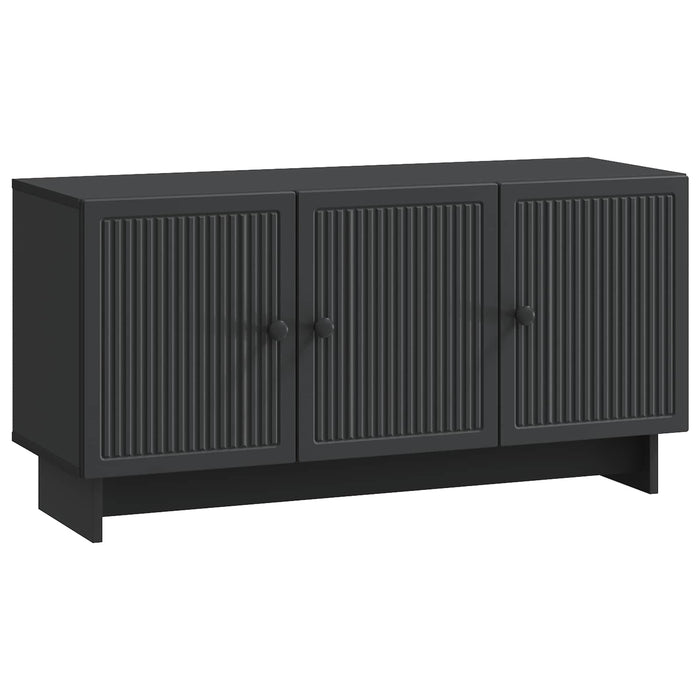 Cabinet TV Negru 99 x 34,5 x 50 cm Lemn prelucrat - WALTI WALTI