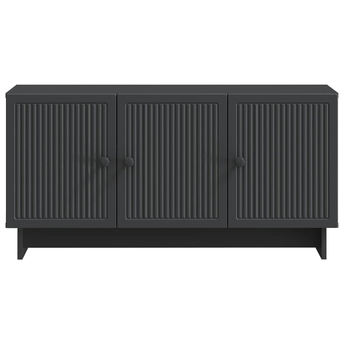 Cabinet TV Negru 99 x 34,5 x 50 cm Lemn prelucrat - WALTI WALTI