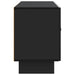 Cabinet TV Negru 99 x 34,5 x 50 cm Lemn prelucrat - WALTI WALTI
